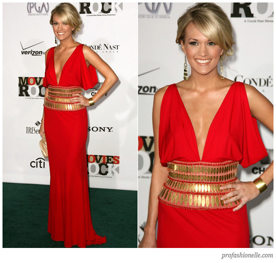 carrie underwood outfits. Carrie Underwood in Naeem Khan